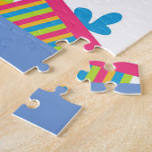 Happy Birthday cupcake Legpuzzel (Zijkant)