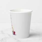 Happy Birthday Cupcake Papieren Bekers (Links)