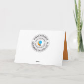 Happy Birthday Cupcake Wenskaart Kaart (Achterkant)