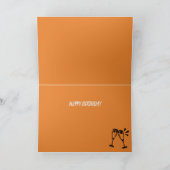 Happy Birthday Cupcake Wenskaart Kaart (Binnen)