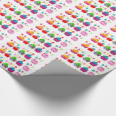 Happy Birthday Cupcakes Cadeaupapier (Hoek)