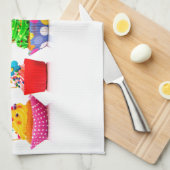 Happy Birthday Cupcakes Theedoek (Quarter Fold)