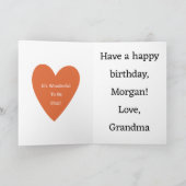 Happy Birthday Custom Kaart voor kinderen (Binnen)