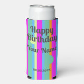 Happy Birthday Custom Supplies Seltzer Blikjeskoeler (Seltzer Voorkant)