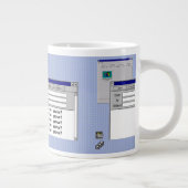 Happy Birthday Custom Windows 95 Computer Theme Grote Koffiekop (Rechts)