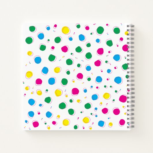 Happy Birthday Customize Notitieboek (Achterkant)