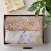 Happy Birthday Cute Boxer Dog Tissuepapier (Geschenk)