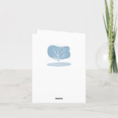 Happy Birthday Cute Dog Puppy Ice Skies Funny Kaart (Achterkant)