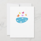 Happy Birthday Cute Dog Puppy Kayak Kayaking Card (Achterkant)