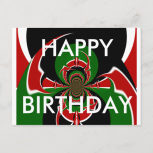 Happy Birthday Cute Nice en Lovely Briefkaart