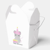 Happy Birthday Cute Party Mouse Bedankdoosjes (Geopend)
