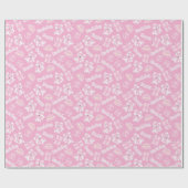 Happy Birthday Cute Raccoon Cadeaupapier (Vlak)