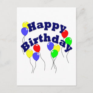 Happy Birthday - D2 Briefkaart