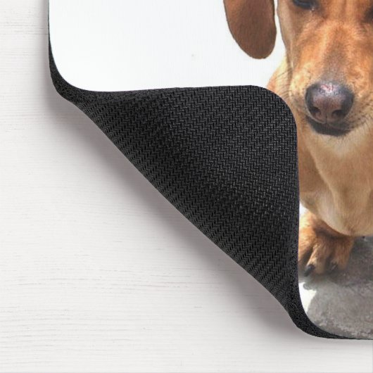 Happy Birthday Dachshund Mousepad Muismat (Hoek)