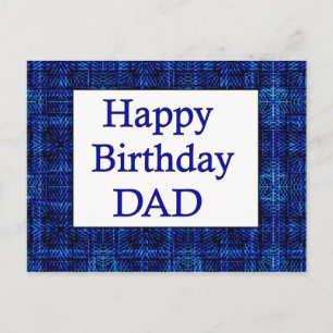 Happy Birthday DAD Briefkaart
