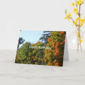 Happy Birthday Dad Kaart (Gele Bloem)