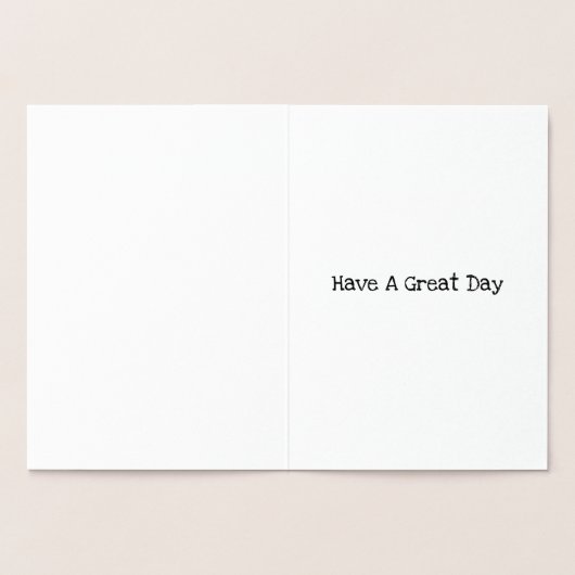 Happy Birthday Dad Kaart (Binnen)