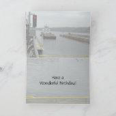 Happy Birthday Dad Kaart beroemd gemaakt door Janz (Binnen)