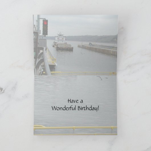 Happy Birthday Dad Kaart beroemd gemaakt door Janz (Binnen)