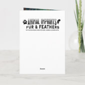 Happy Birthday Dad | Owl Themed  Kaart (Achterkant)