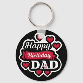 Happy birthday Dad Sleutelhanger