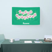 Happy Birthday Daisy Garden Design Spandoek (Beurs)