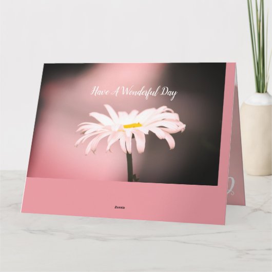 Happy Birthday Daisy Kaart (Achterkant)
