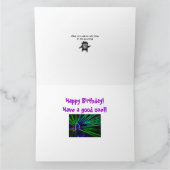 Happy Birthday - Dansers maken bewegingen Kaart (Binnen)