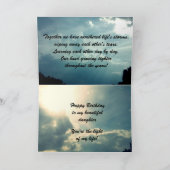 HAPPY BIRTHDAY DAUGHTER KAART (Binnen)