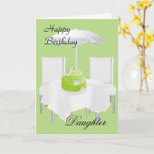 Happy Birthday Daughter Kaart (Gele Bloem)
