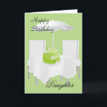 Happy Birthday Daughter Kaart<br><div class="desc">Wenskaart voor een dochter.</div>