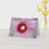 Happy Birthday Daughter Kaart (Gele Bloem)