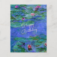 Happy Birthday: de beroemde kunst van Monet Water 
