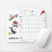 Happy Birthday December 2022 Muismat agenda (Met muis)