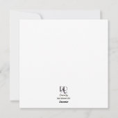 Happy Birthday Deer Feestdagenkaart (Achterkant)