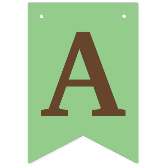 Happy Birthday Deer Party Bunting Flags Vlaggetjes (Derde vlag)