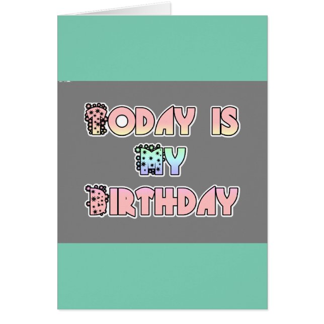 Happy Birthday Design (Voorkant)