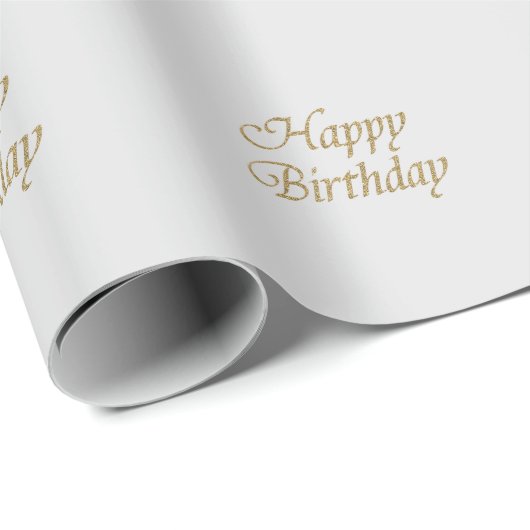Happy Birthday Design Cadeaupapier (Rol Hoek)