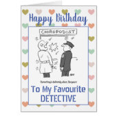Happy Birthday Detective (Voorkant)