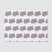 Happy Birthday Diamond Tissuepapier (Voorkant)