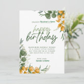 Happy Birthday  digitaal Wenskaart Feestdagenkaart (Staand voorkant)