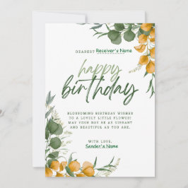 Happy Birthday digitaal Wenskaart Feestdagenkaart