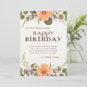 Happy Birthday  digitaal Wenskaart Feestdagenkaart (Staand voorkant)