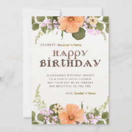 Happy Birthday digitaal Wenskaart Feestdagenkaart