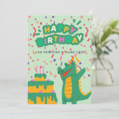 Happy Birthday  digitaal Wenskaart Feestdagenkaart (Staand voorkant)