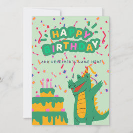 Happy Birthday digitaal Wenskaart Feestdagenkaart