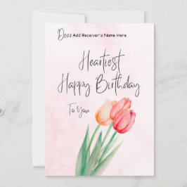 Happy Birthday digitaal Wenskaart Feestdagenkaart