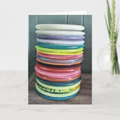 Happy Birthday | Disc Golf-Humor Kaart (Voorkant)