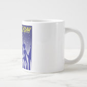 "HAPPY BIRTHDAY" DISCO DANCERS GROTE KOFFIEKOP (Rechts)