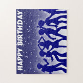 Happy Birthday Disco Dancers Legpuzzel (Verticaal)